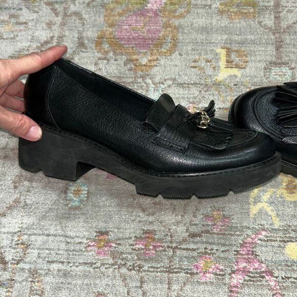 Naturalizer DESMOND LUG LOAFER black size 8 - Picture 3 of 4